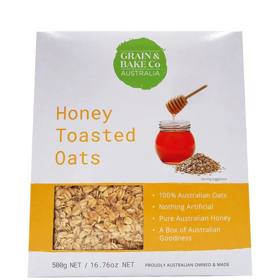 honey toasted oats             澳谷焙蜂蜜烤燕麦片